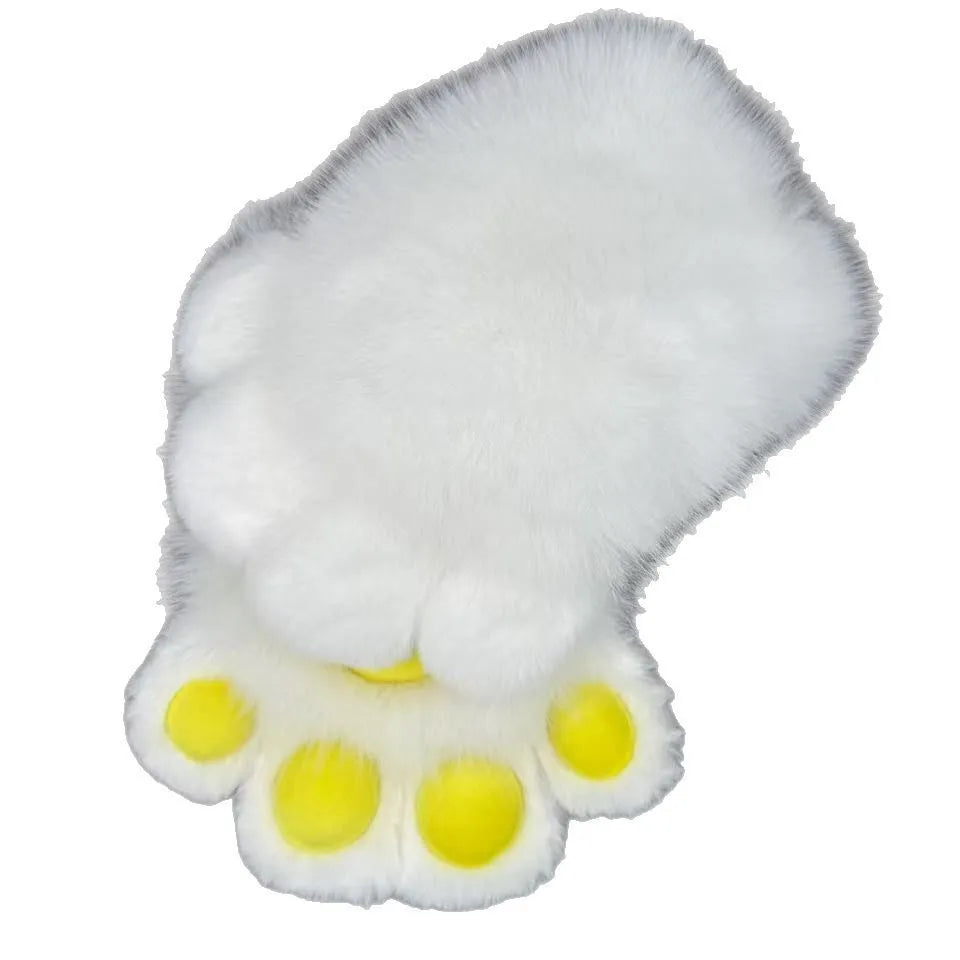 Colourful nylon animal claw cosplay gloves in free size with multiple colour options