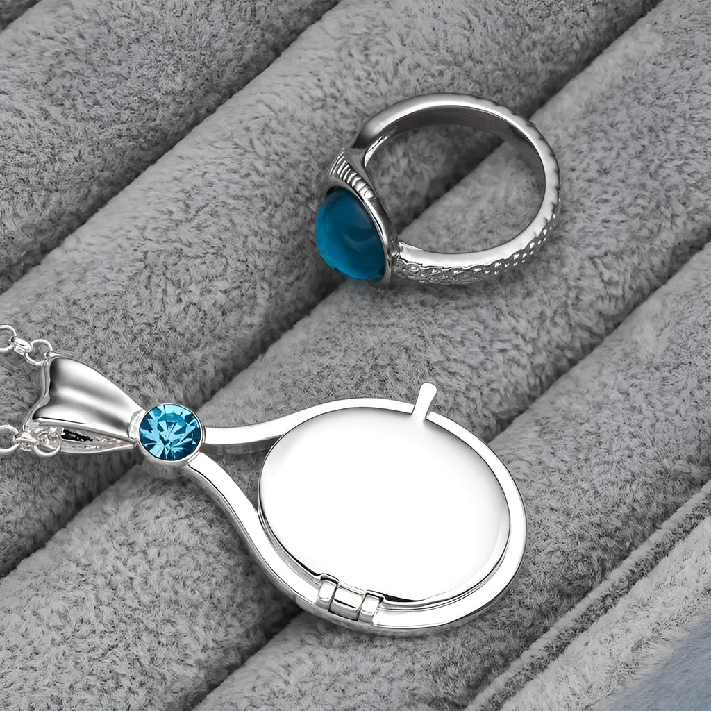 Imitation pearl mermaid ring in classic style, available in sizes No 7, No 8, No 9