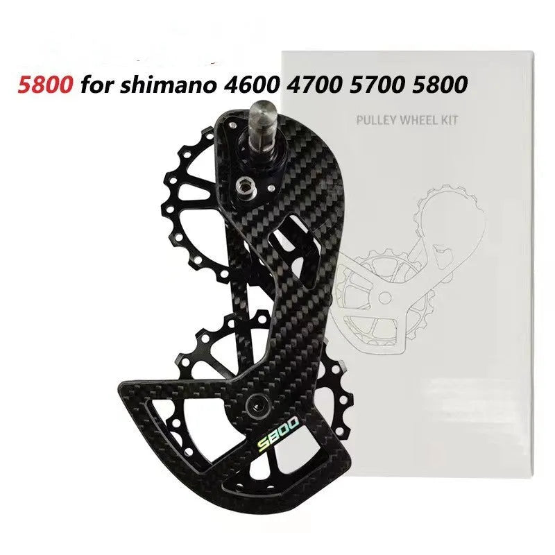 LTWOO 105 rear derailleur jockey pulley wheels with 13T upper and 18T lower teeth