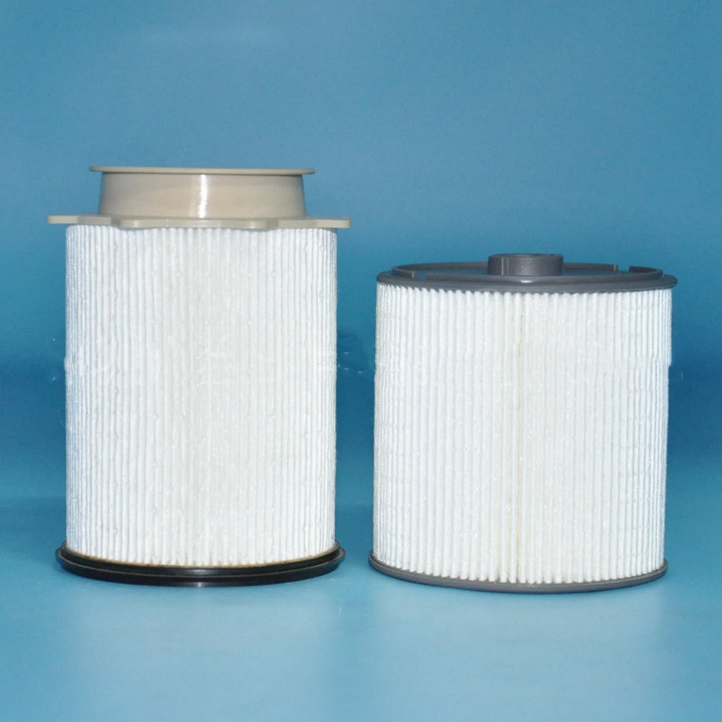 White RAM 1500-5500 fuel filter kit showing diesel filter element with nitrile rubber sealing