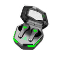 Black N35 wireless in-ear Bluetooth gaming headset on a dark background.