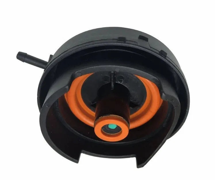 Black automotive exhaust valve component for BMW vehicles with part number 11127552281