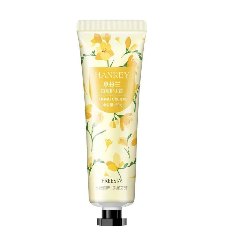 30g fruit hand cream tube in choice of 11 varieties including avocado, chamomile, mango and rose