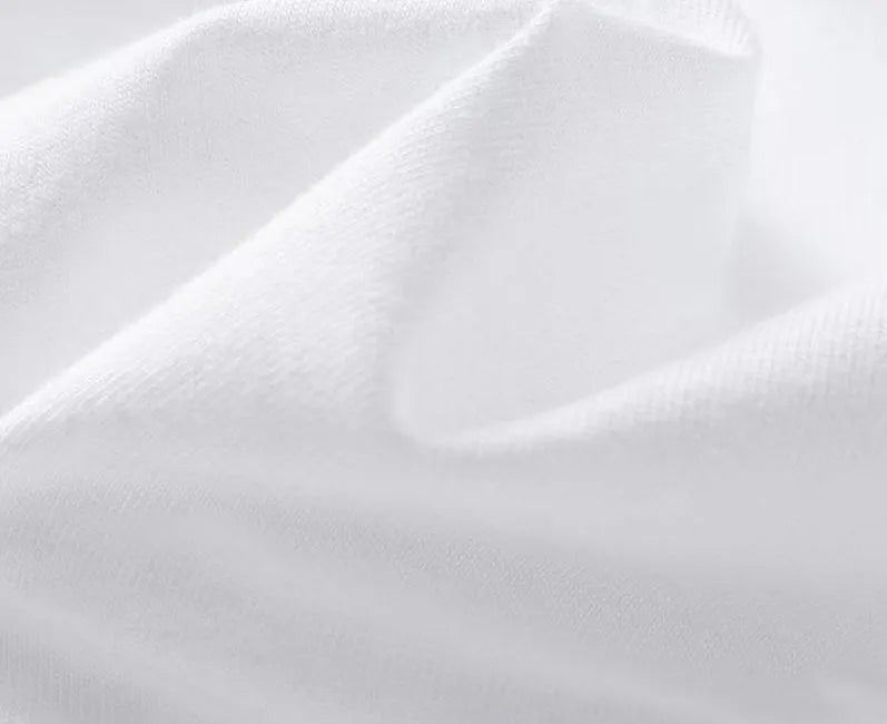 Men's loose fit pure cotton short sleeve t-shirt in white and black colours
