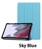 Lenovo Tab P12 tablet protective case in apricot colour with a three-fold stand opened