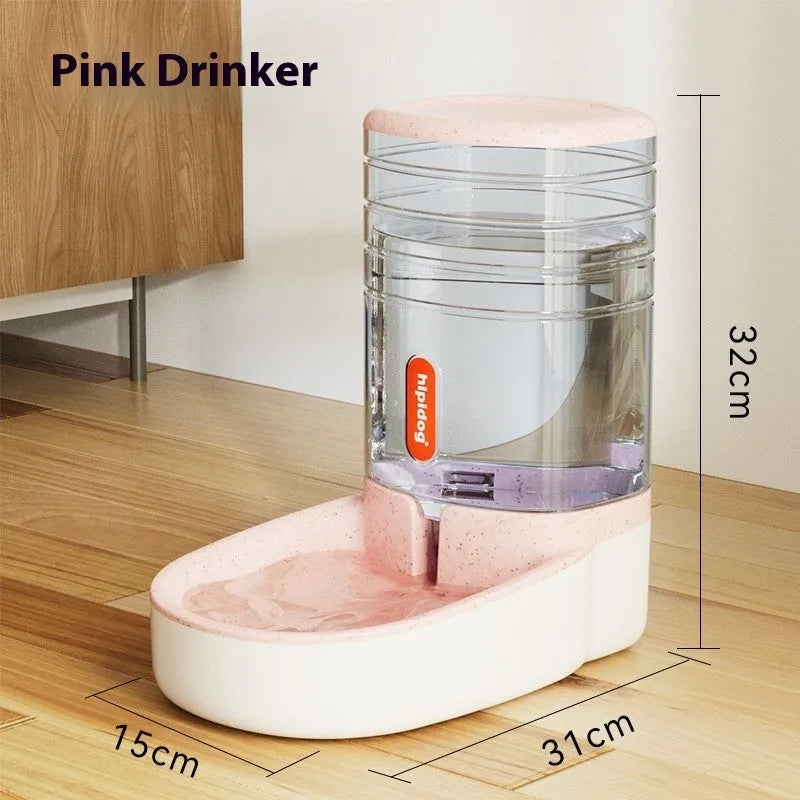 Automatic pet water fountain 3.8L second generation feeder in grey blue pink green for cats and dogs
