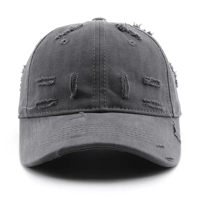 Cotton dome crown baseball hat for women with sun protection, available in multiple colours