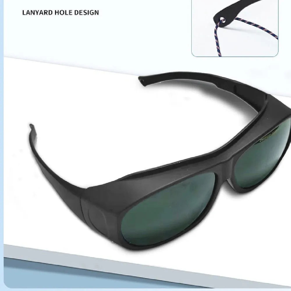 Laser protection safety goggles for skin rejuvenation and welding with 200-2000nm wavelength coverage
