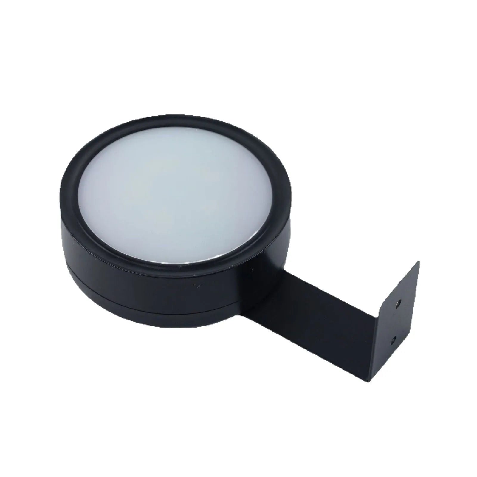 Wireless rechargeable LED painting lamp with magnetic belt attached to a metal frame, remote control nearby.