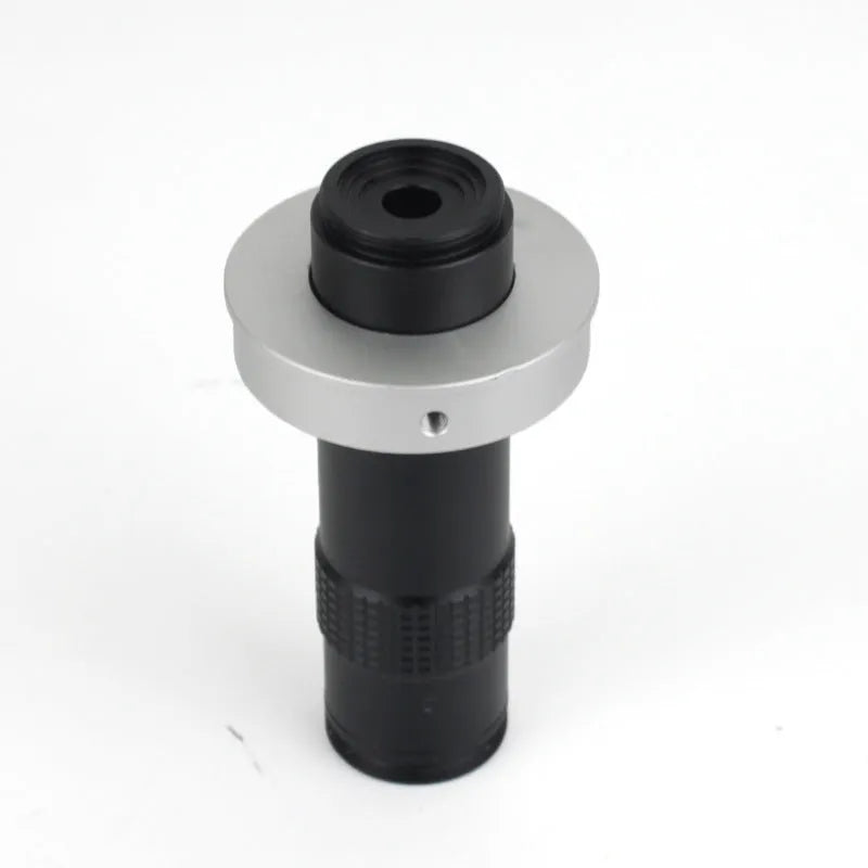 Black industrial camera monocular lens for PCB inspection with 130x magnification