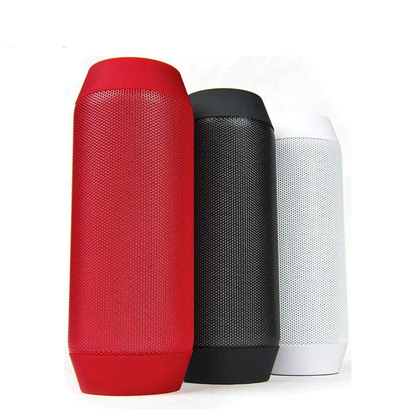 Mini black or white Bluetooth stereo speaker with colourful LED lighting effects