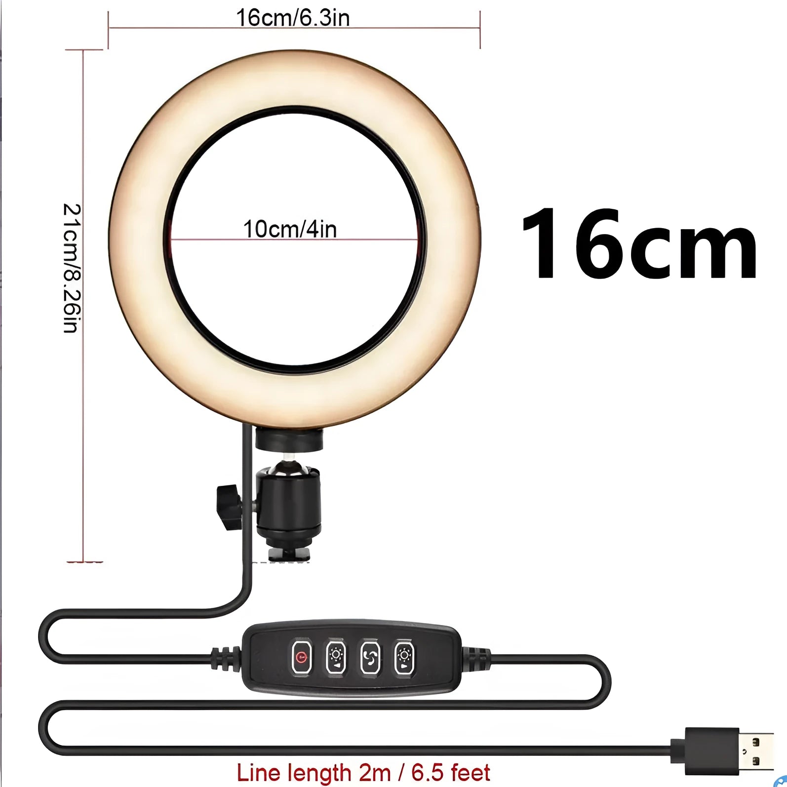 Adjustable phone stand extended to full height showing smartphone mounting and tripod compatibility
