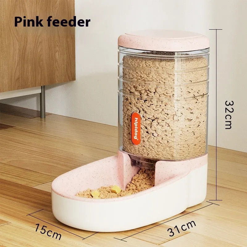 Automatic pet water fountain 3.8L second generation feeder in grey blue pink green for cats and dogs