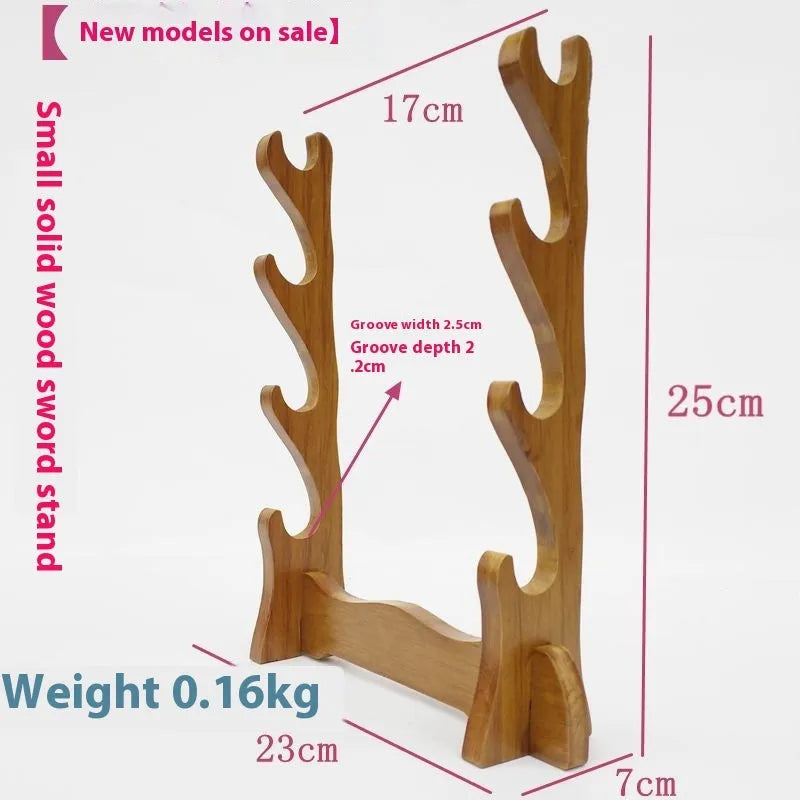 Handmade Chinese style wooden multi-layer bracket shelf in tiered configuration