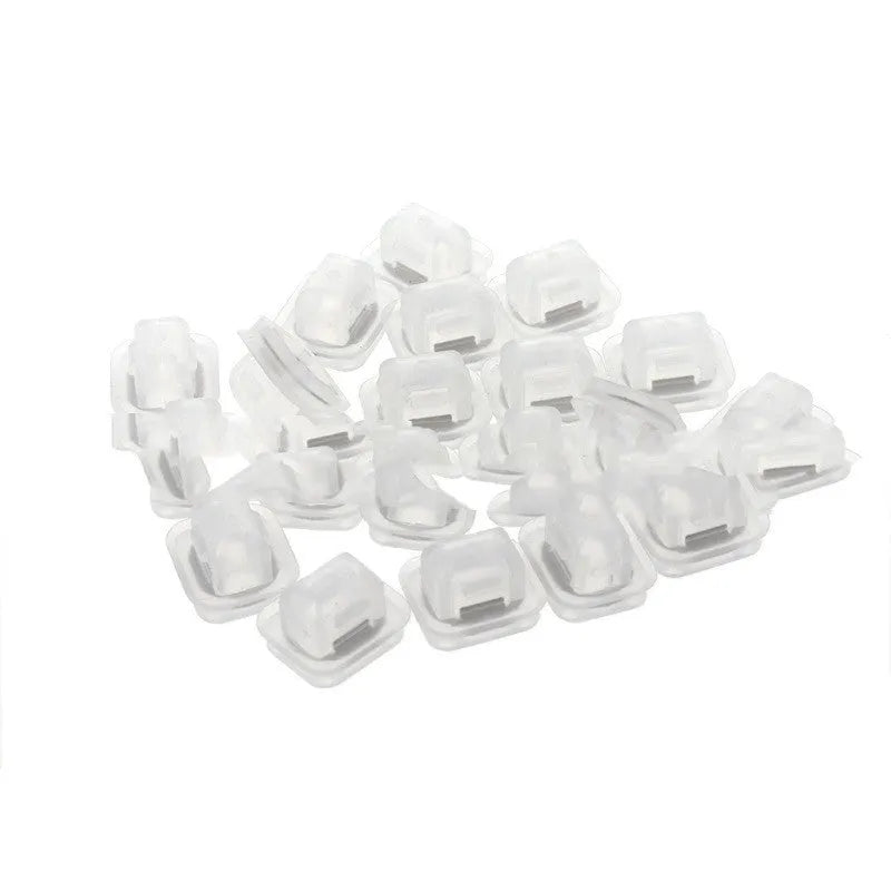 BMW interior fastener clips for E39 E38 models in peach wood colour, 100 piece pack