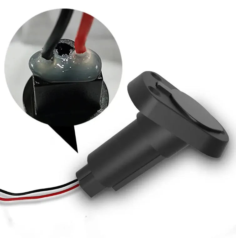 Yacht anchor light ring lamp socket with stainless steel pole and ABS plastic body