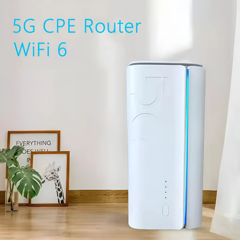Compact 4G CPE wireless router with dual chip version options for wired to wireless network conversion