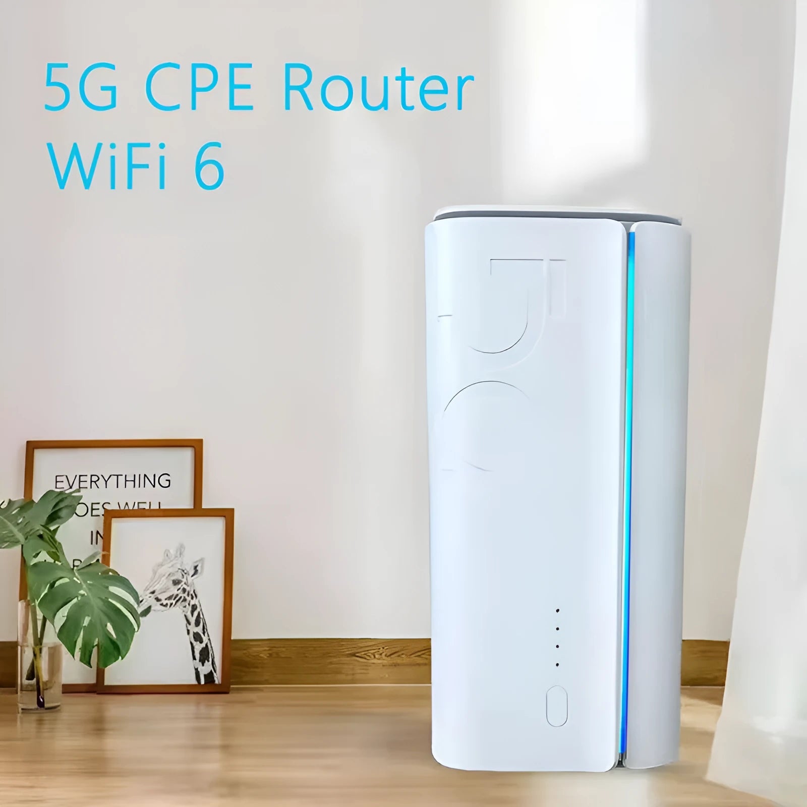 Compact 4G CPE wireless router with dual chip version options for wired to wireless network conversion