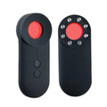 Black GPS detector and hidden camera finder unit with USB charging cable