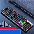 AOC GK410 wired mechanical keyboard with backlit keys and metal case