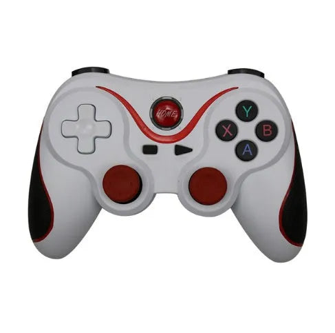 Upgraded X3 wireless Bluetooth game controller for Android phones in black and white colour options.