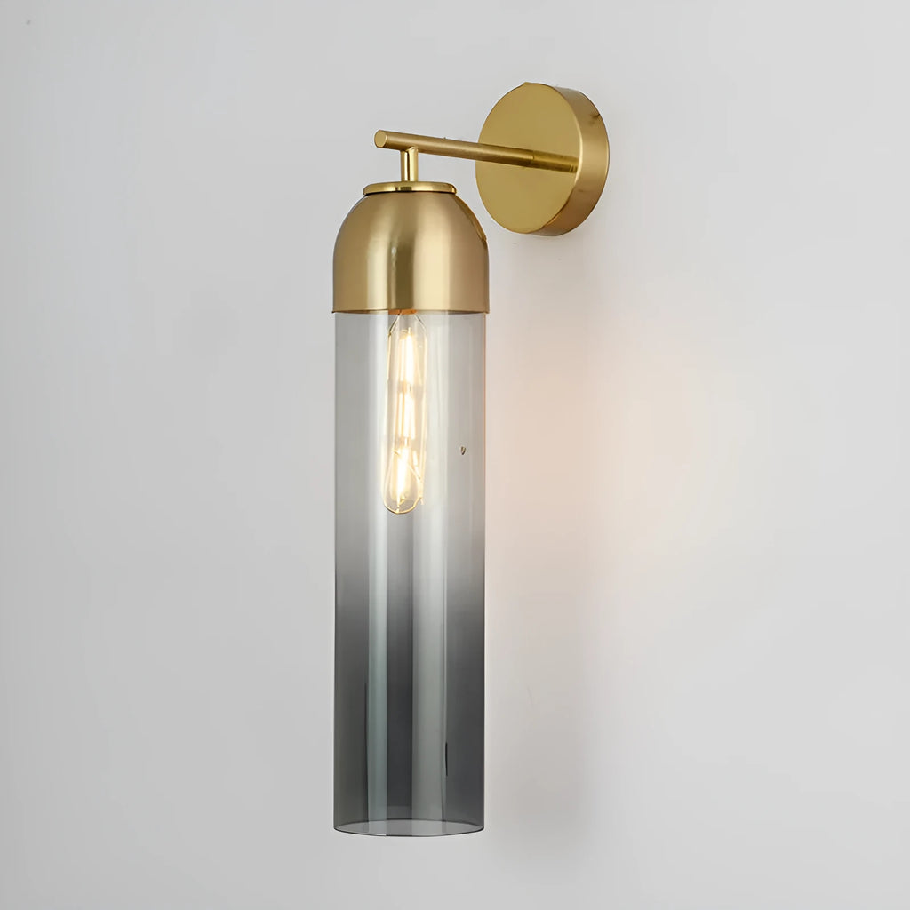 Nordic postmodern creative glass wall lamp with modern minimalist design and 10x40cm dimensions