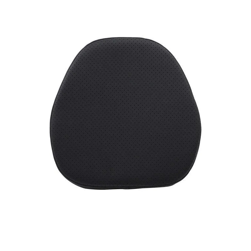 Volvo car headrest cushion and lumbar support pillow set in minimalist design with synthetic fibre filling