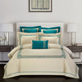 Pure cotton embroidery duvet cover set in character pattern design