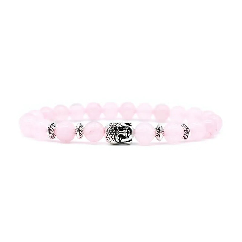 Tiger eye bracelet with detailed Buddha head bead in handcrafted adjustable unisex design