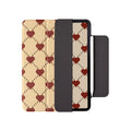 Double-sided magnetic polyurethane case for 10.9-inch iPad Air 4 and Air 5 tablets with clip