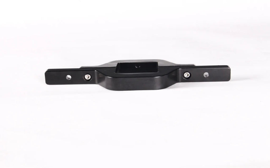Black off-road vehicle trailer hook lamp mounting bracket for 4x4 modifications
