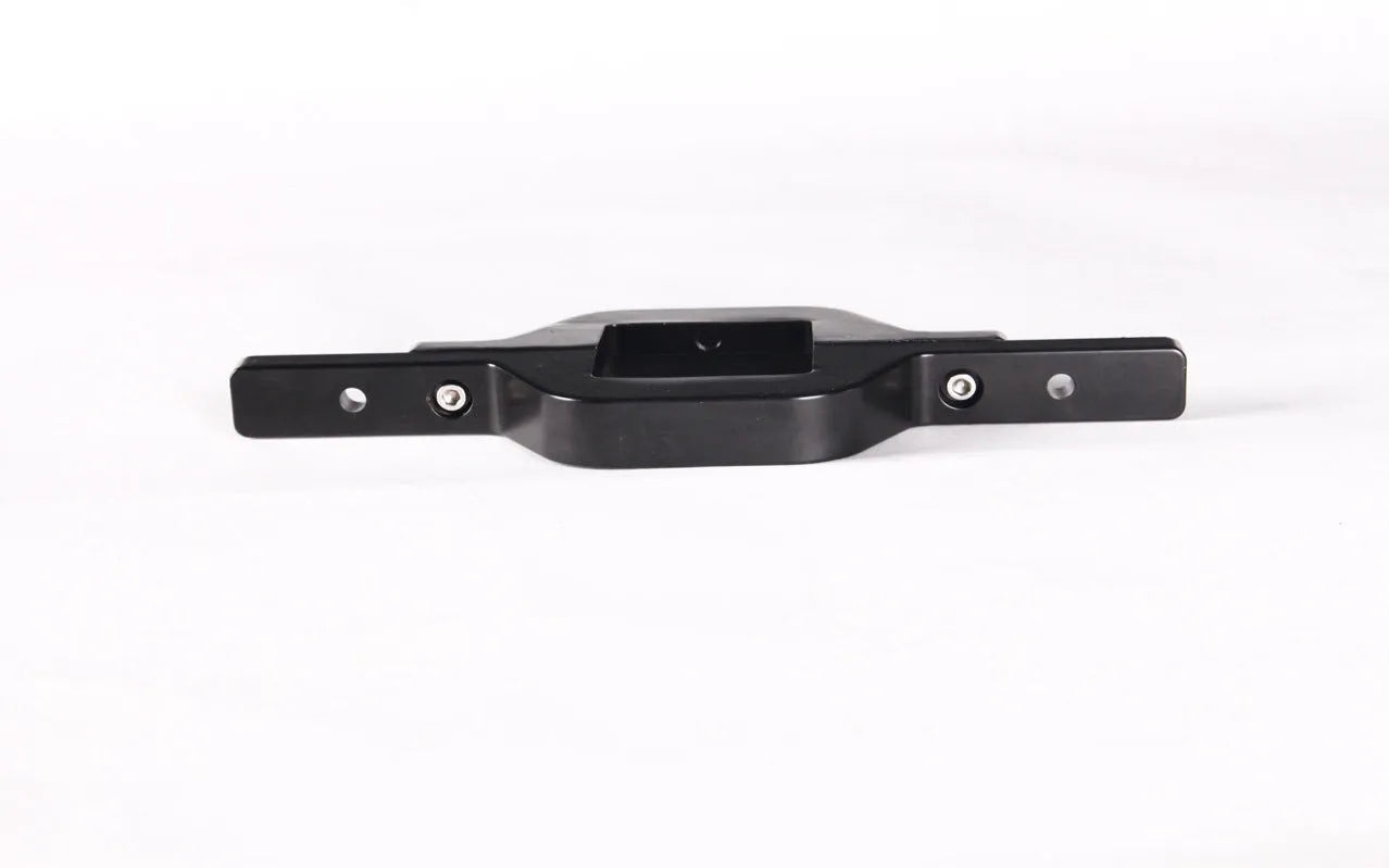 Black off-road vehicle trailer hook lamp mounting bracket for 4x4 modifications