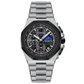 Sun Moon Star multi-function waterproof watch for men quartz mineral glass stainless steel buckle 12mm