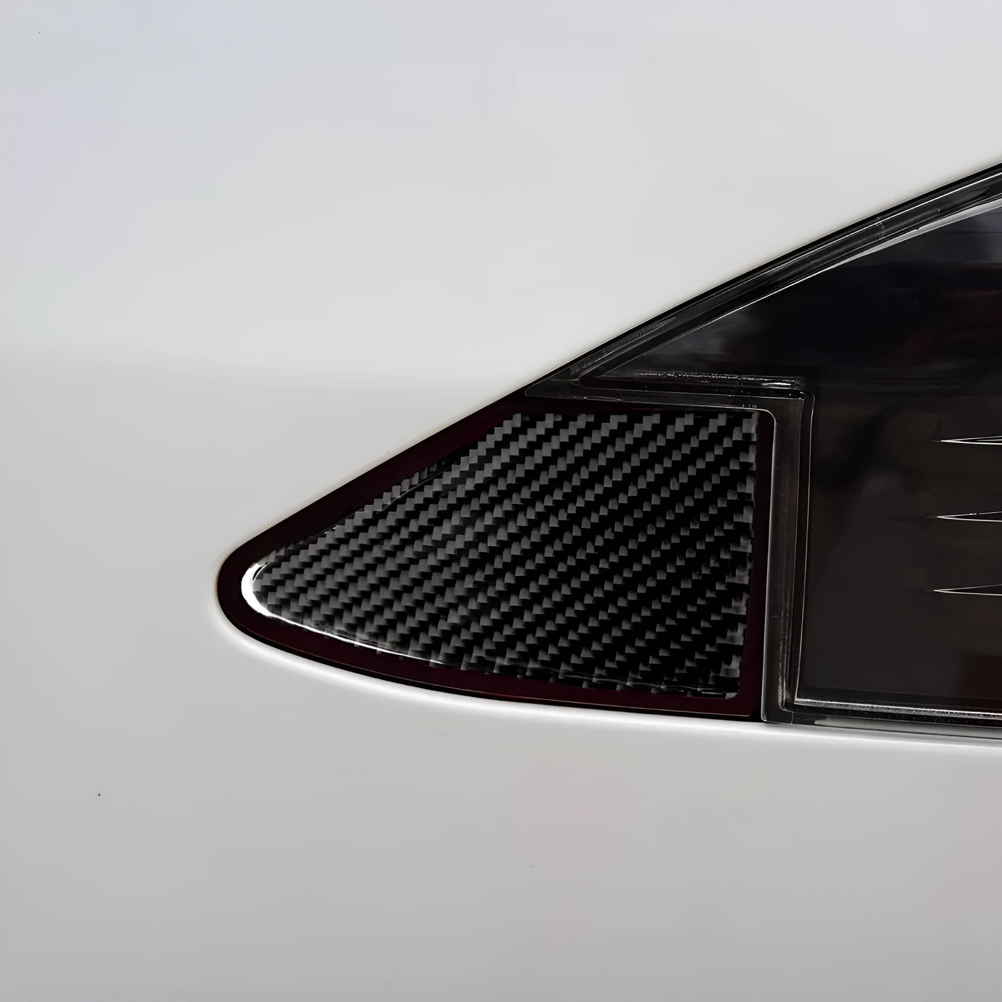 Carbon fibre USB charging port panel sticker with 3M adhesive backing for laptop decoration