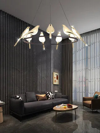Modern simple aluminium alloy wall lamp with adjustable height for living room and bedroom use