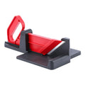 Green or red vegetable cutting machine with stainless steel blades for carrots and potatoes