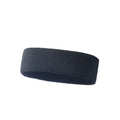 Sports sweatband headband in widening design with elastic band in five colour options
