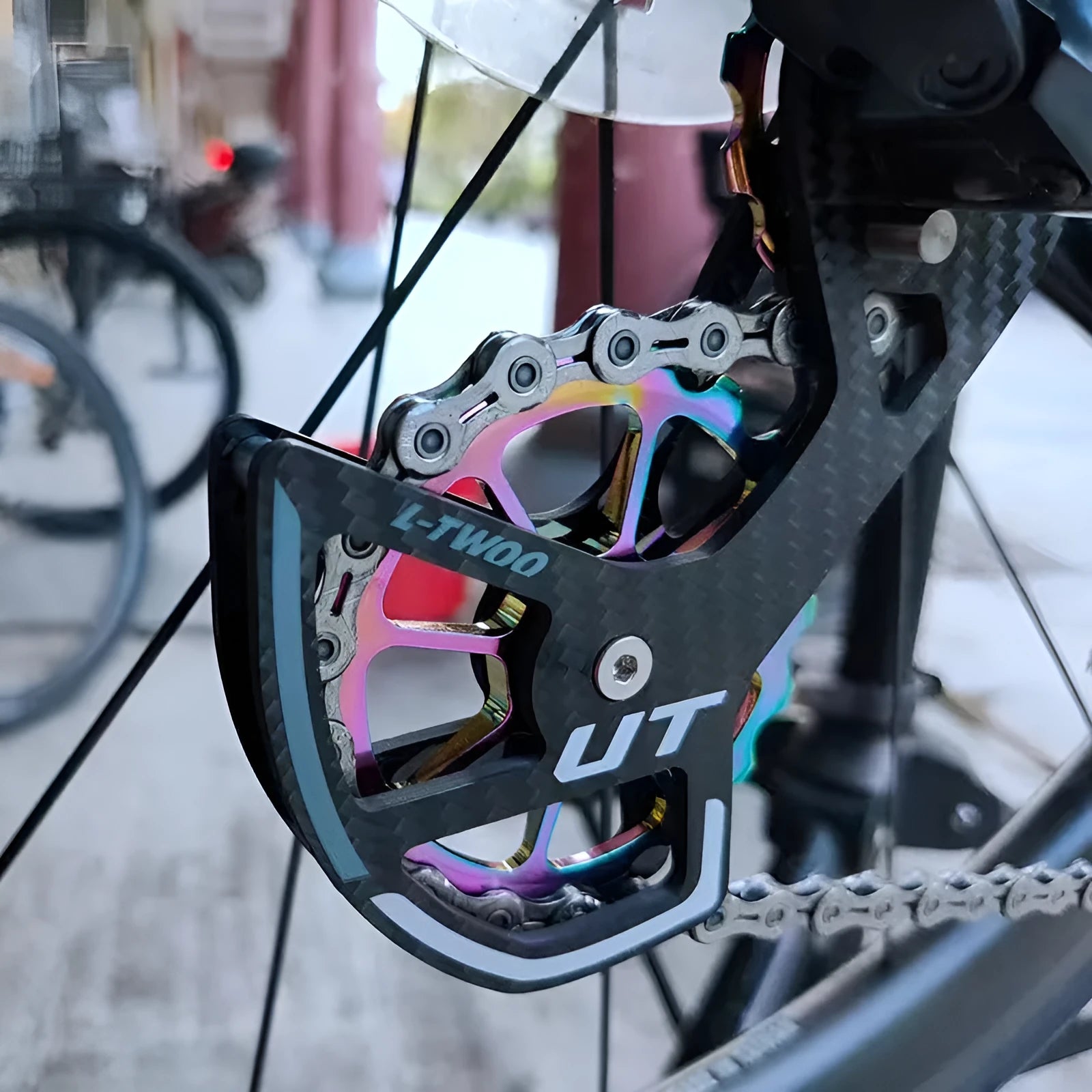 LTWOO 105 rear derailleur jockey pulley wheels with 13T upper and 18T lower teeth