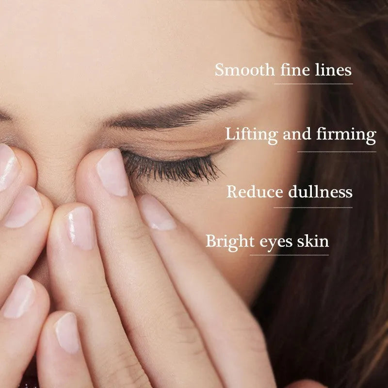 20g peptide eye cream in tube for dark circles and puffiness treatment