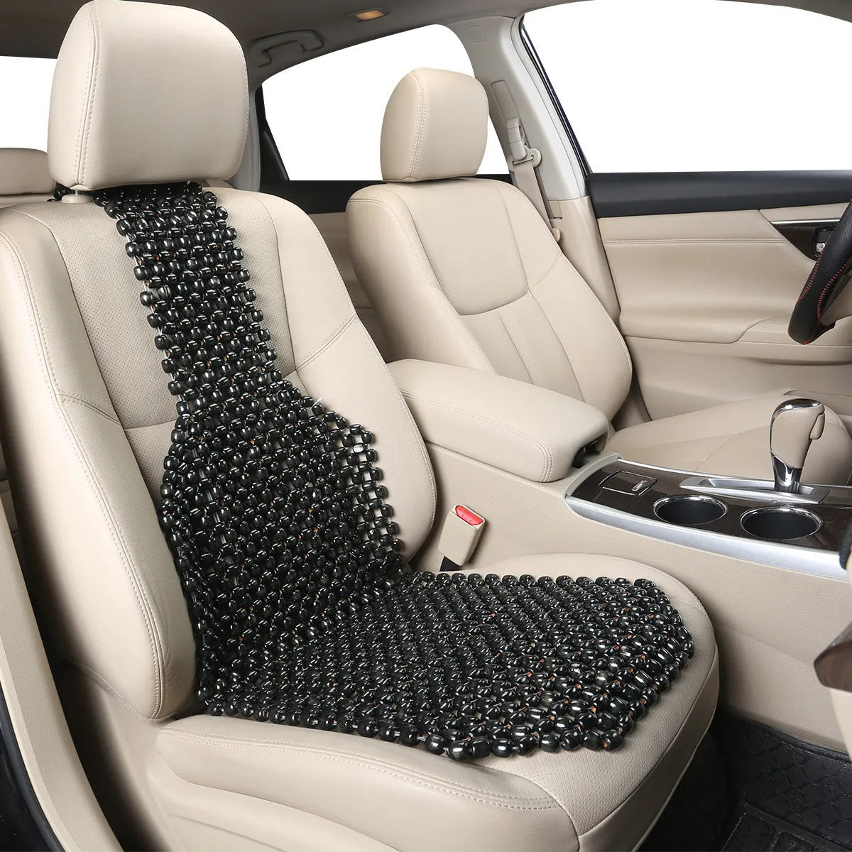Summer ventilation car seat cushion in breathable mesh, universal fit for five-seat vehicles