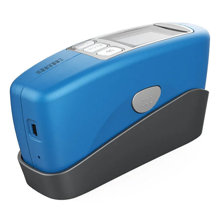 Portable ceramic brightness stone glossiness tester with angle measurement display