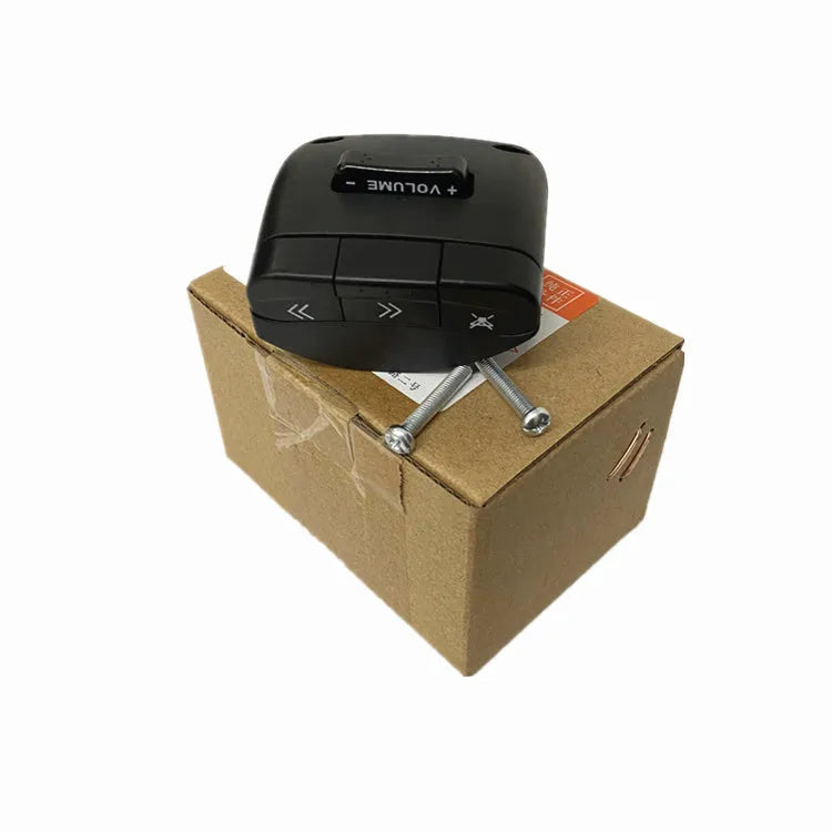 Black F3R steering wheel controller button for car audio system replacement.