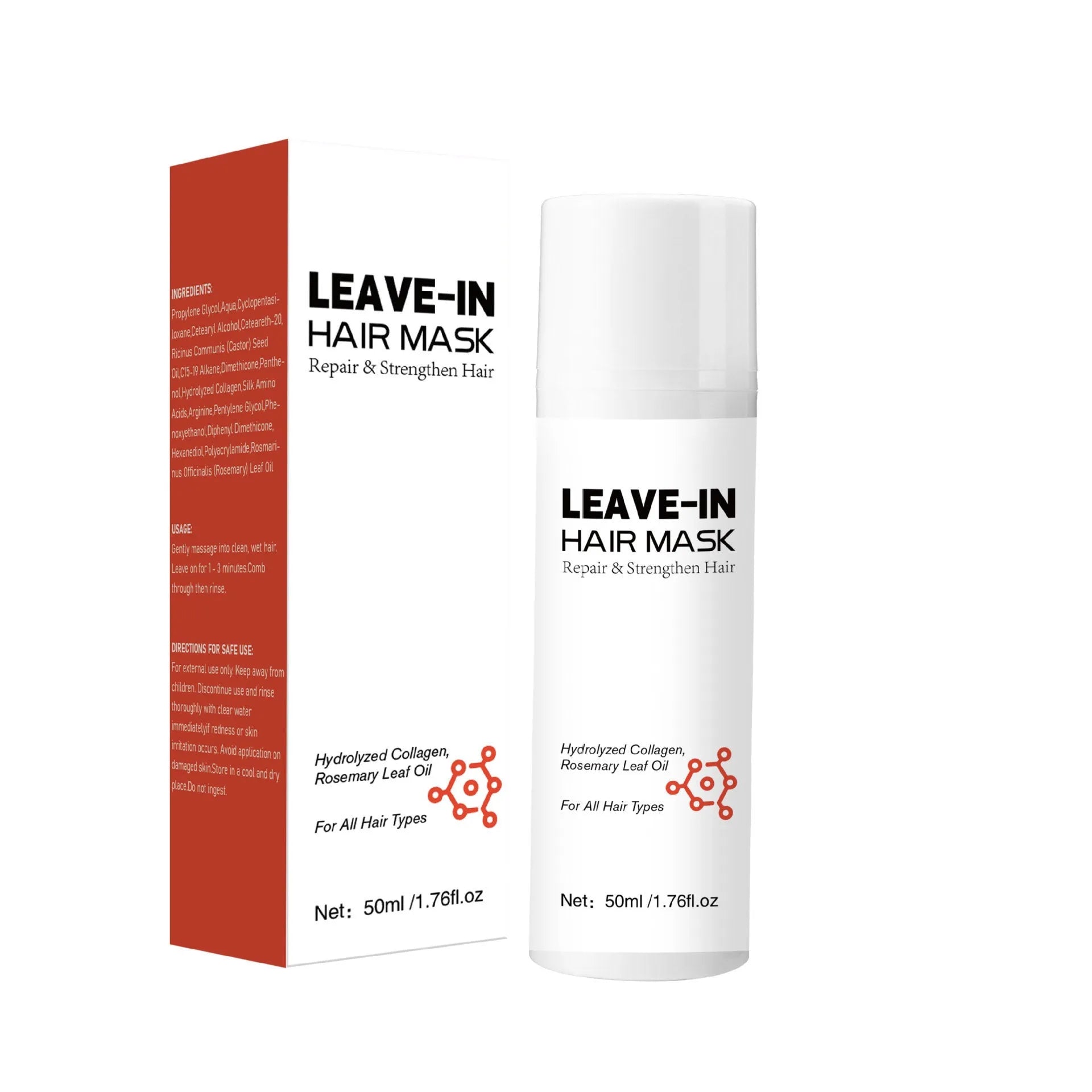 50ml bottle of soft hair replenishment conditioner for frizzy hair improvement