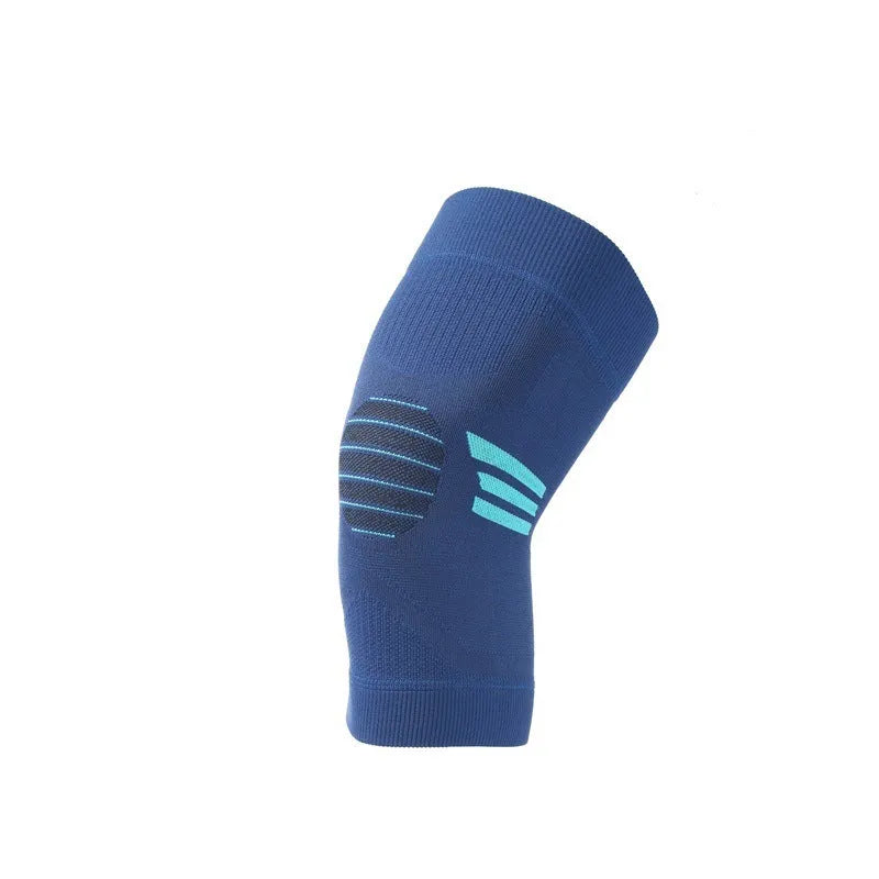 Sports knee pads in polyester fibre for aerobics and basketball protection in five colour options