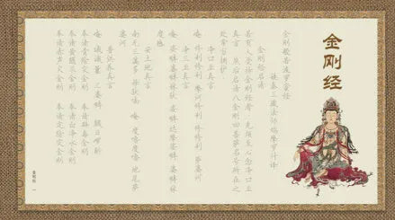 Hand copy sutra practice board set with 39cm paper sheets and five Buddhist script style options