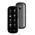 Black multi-language simultaneous interpretation translator with lanyard and charging cable