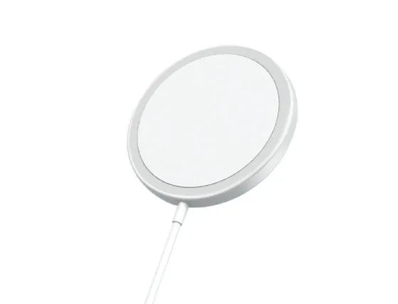 Magsafe magnetic wireless charger for iPhone 12 and iPhone 13 in metal construction