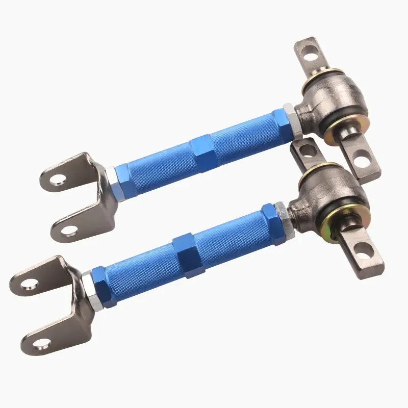 Blue aluminium alloy pull rod rear wheel recliner for Honda Civic EP3 ES suspension