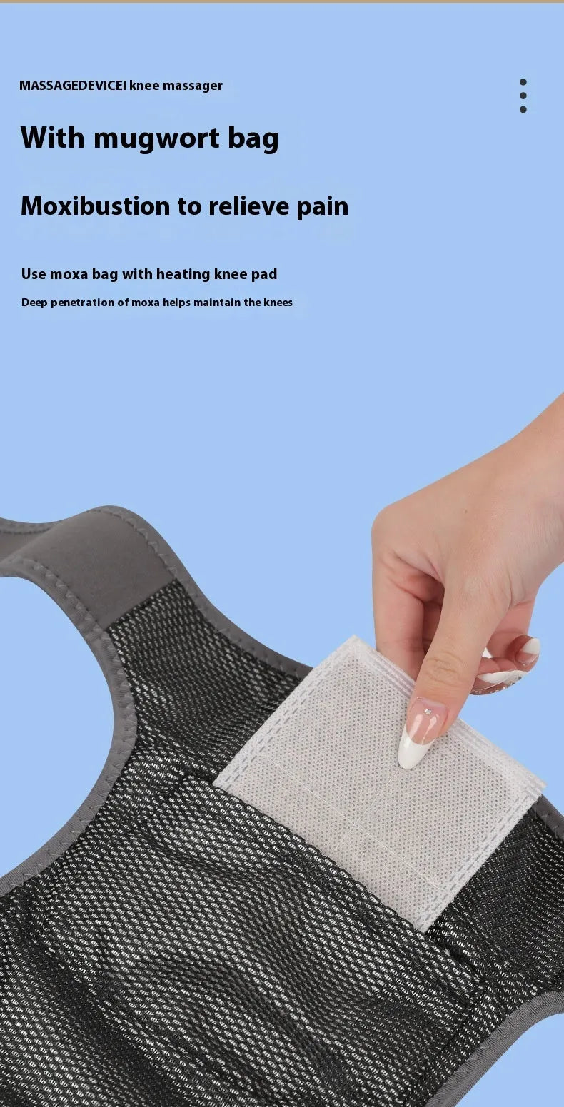 Rechargeable hand massage instrument with cloth construction and Type-C charging cable