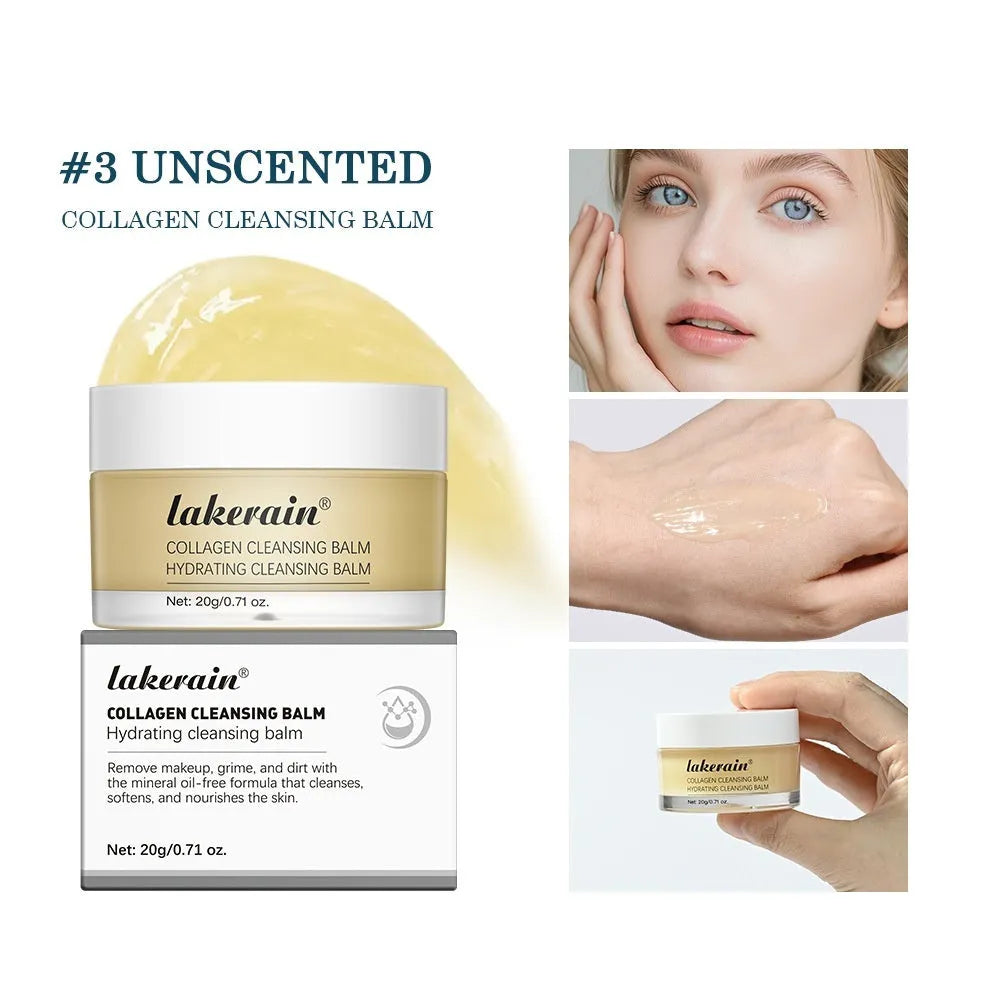 Cleansing cream makeup remover in 20g size with rose fragrance variant